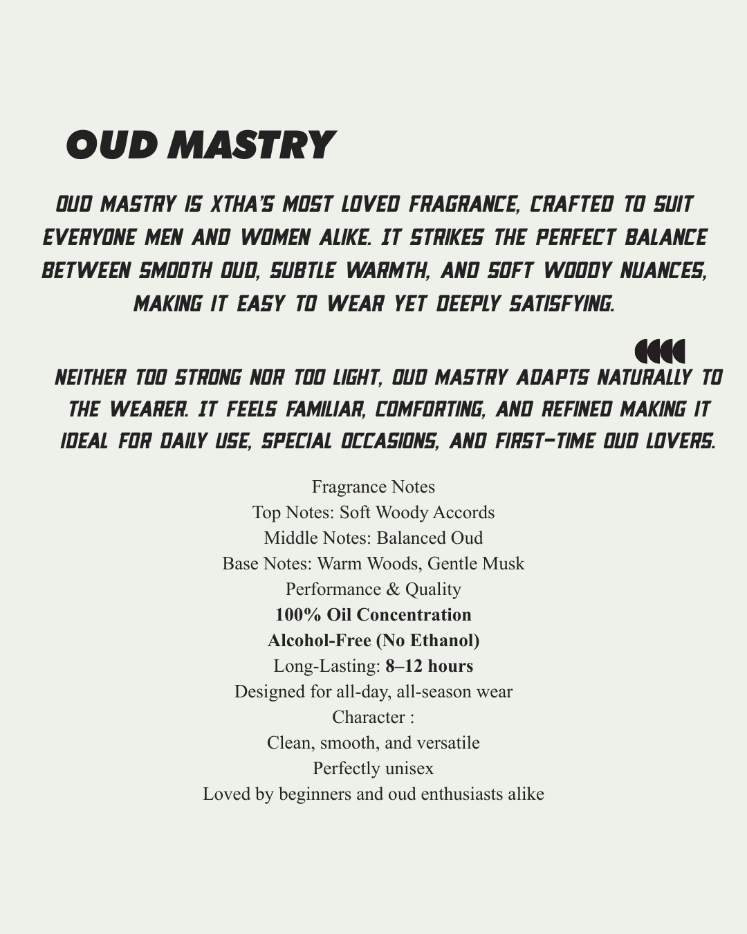 OUD MASTRY